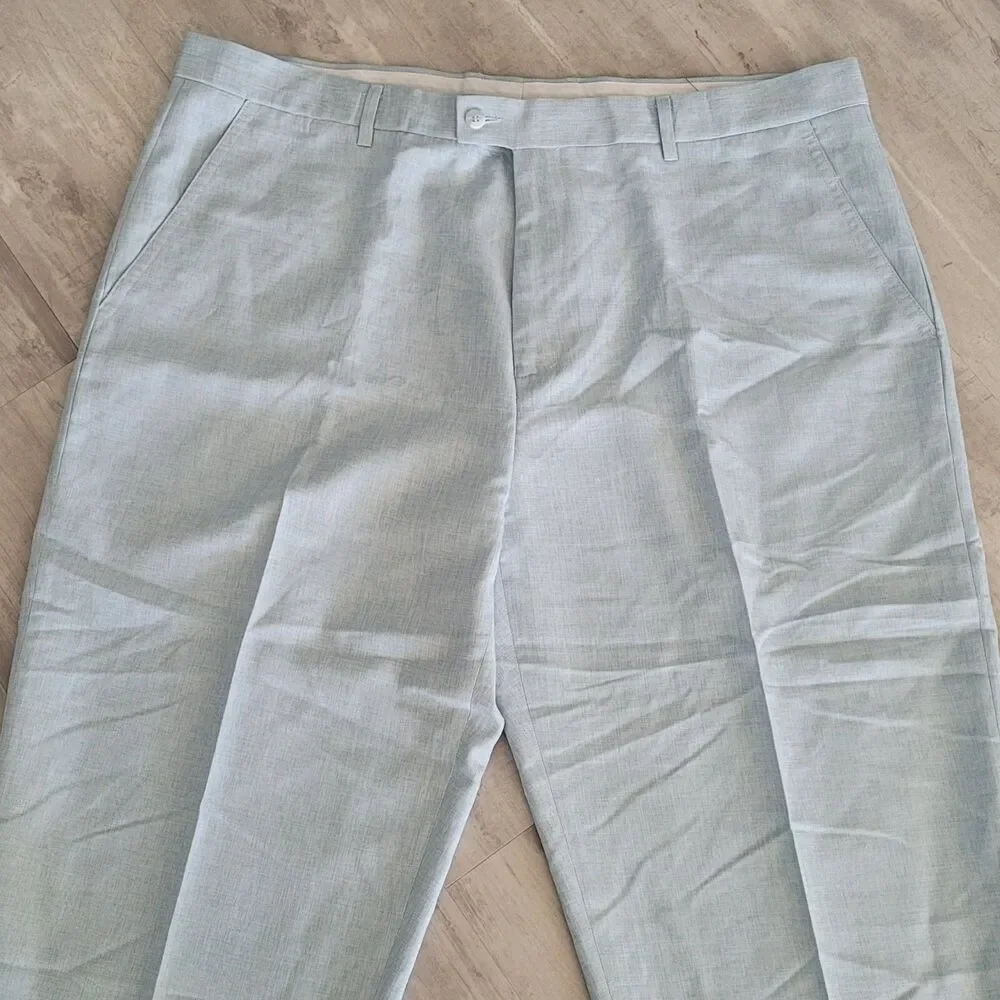 Stacy Adams Pants Men's 44x24 Rayon Trousers Slacks Lightweight SEE DESCRIPTION